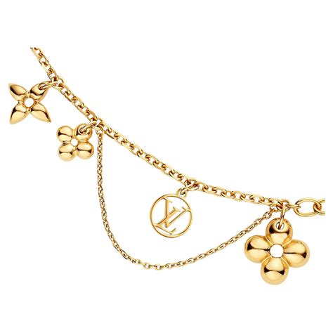 LV blooming supple necklace|louis vuitton monogram chain necklace.